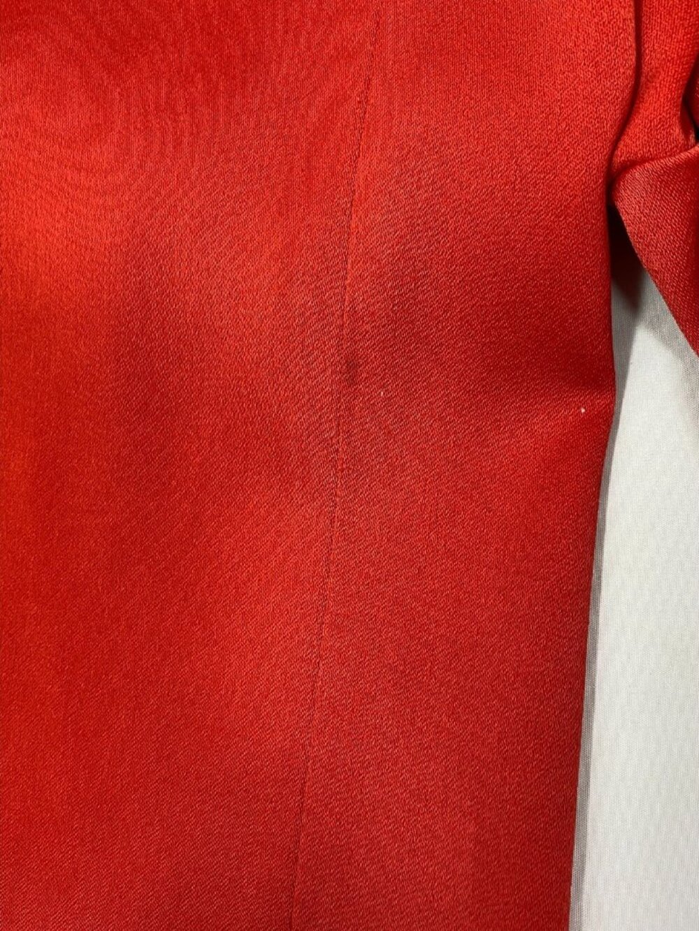 Alice + Olivia Calvin Bright Ruby High Waist Wide Leg Pants 8 - Picture 12 of 16